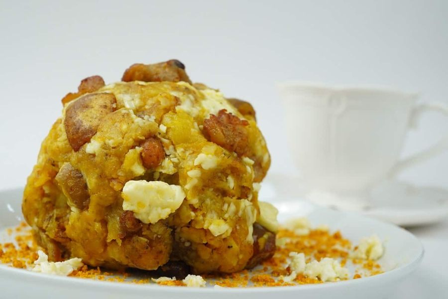 Bolon de verde tipico de guayaquil